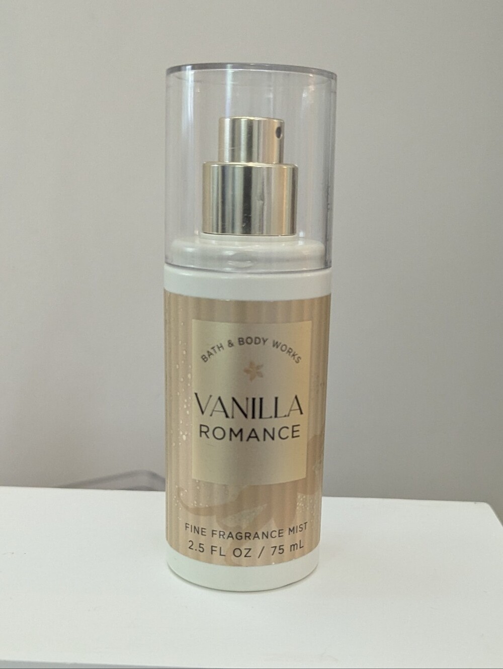 Bath & body works vanilla romance fine fragrance mist travel size